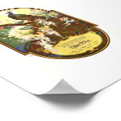 Djer Kiss Fairies und Peacock Poster (Ecke)