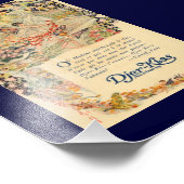 Djer-Kiss French Parfüm Label Fotodruck (Ecke)