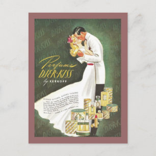 Djer Kiss Romantic Couple Postkarte