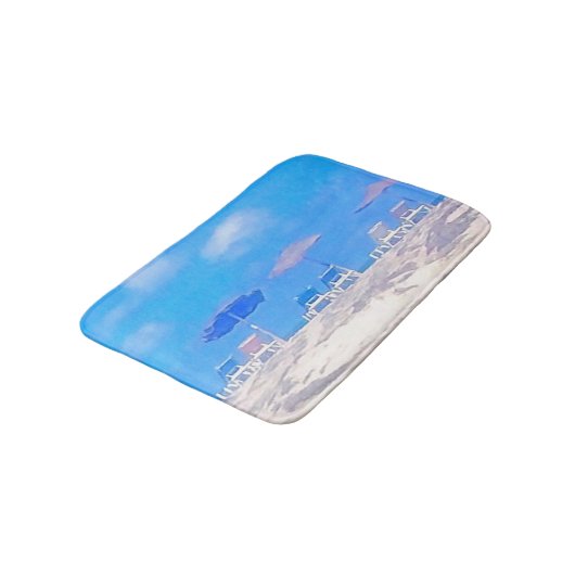 Djerba la Douce. Badematte (Schrägansicht)