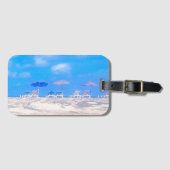 Djerba la Douce. Gepäckanhänger (Vorderseite (Horizontal))