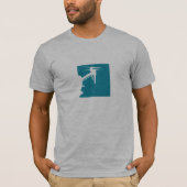 DJI inspirieren den aquamarinen Kasten T-Shirt (Vorderseite)