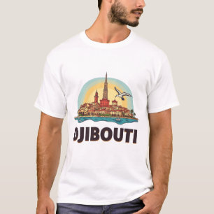 Djibouti Afrika Reise Geschenk 🗺️ T-Shirt