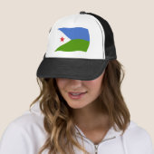 Djibouti Flag Hat Truckerkappe (Beispiel)