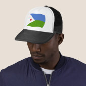 Djibouti Flag Hat Truckerkappe (Beispiel)