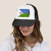 Djibouti Flag Hat Truckerkappe (Beispiel)