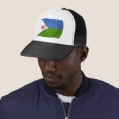 Djibouti Flag Hat Truckerkappe (Beispiel)