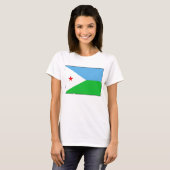 Djibouti Flag x Map T - Shirts (Vorne ganz)