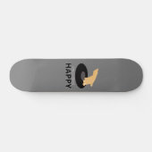 DJing Macht Mich Glücklich Skateboard (Horizontal)