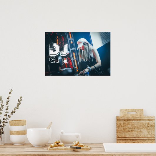 Djing Poster (Küche)