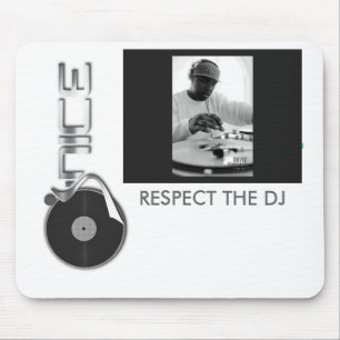 djjnice-Logo-farbenreich, DJ J-Nette 124, RESPEKT Mousepad