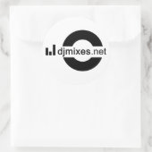 DJMixes.net - Aufkleber - Pro (Tasche)