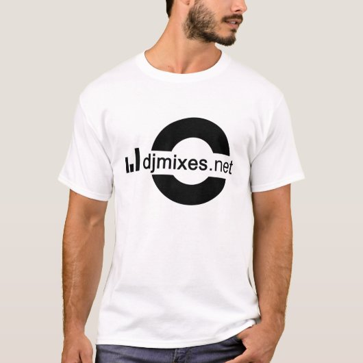DJMixes.net - Shirt - Pro (Vorderseite)