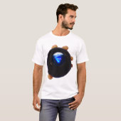 Djo Decide 8-Ball Album Art Sticker T-Shirt (Vorne ganz)