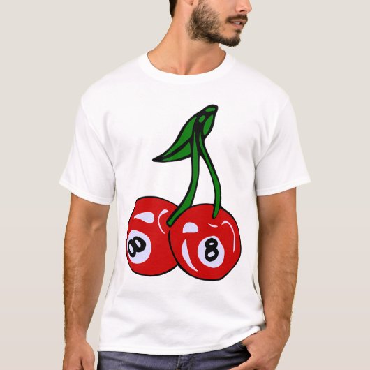 Djo entscheiden 8-Ball T-Shirt (Vorderseite)