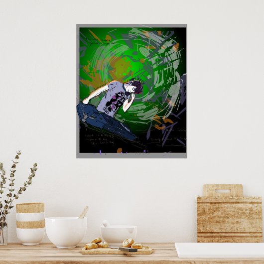 djPetko Poster (Küche)