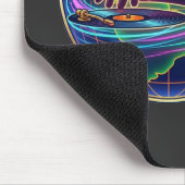 DJs halten die Welt am Drehen Mousepad (Ecke)