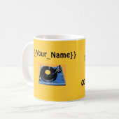 DJs machen Musik Kaffeetasse (Vorderseite Links)