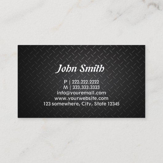 DJs Music Dee Jay Flaming Fire Visitenkarte (Rückseite)