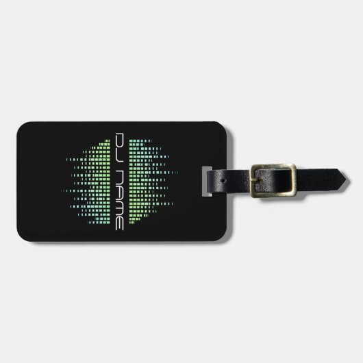 DJs Music Producer Remixer Gepäckanhänger (Vorderseite horizontal)