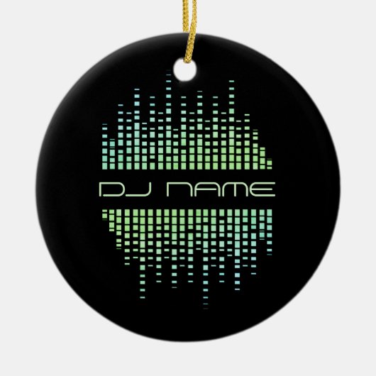 DJs Music Producer Remixer Ornament (Vorne)