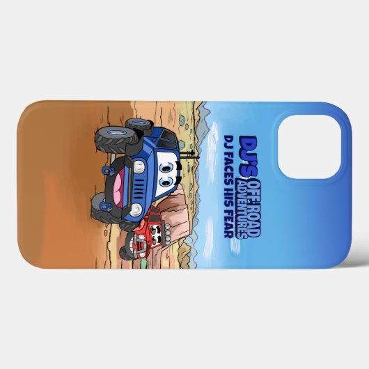 DJ's Off-Road Adventures-Handy Case-Mate iPhone Hülle (Rückseite (Horizontal))