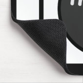 DJs Turntable & Vinyl Record Mouse Pad Mousepad (Ecke)