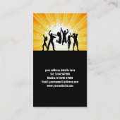 DJs Visitenkarte (Rückseite)