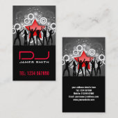 DJs Visitenkarte (Vorne/Hinten)