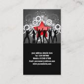 DJs Visitenkarte (Rückseite)