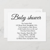 DjskisAnnouncement Postcard Ankündigungspostkarte (Vorne/Hinten)