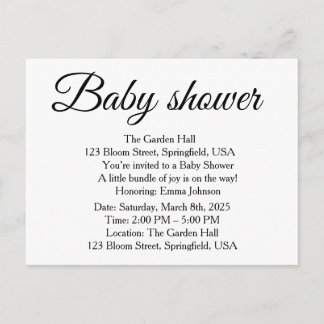 DjskisAnnouncement Postcard Ankündigungspostkarte