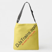 DJsTrains.com-Logo Kreuz-Körper Tasche (Rückseite)
