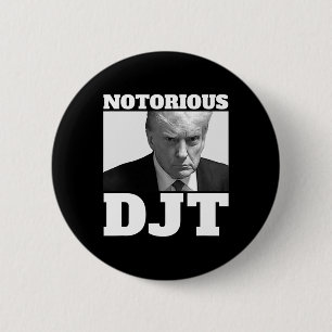Djt Präsident Trump 2024 Trump Mugshot Button