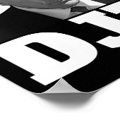 Djt Präsident Trump 2024 Trump Mugshot Poster (Ecke)