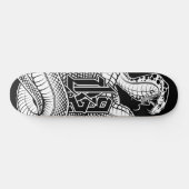 DK92 Cobra-Logo - Skateboard (Horizontal)