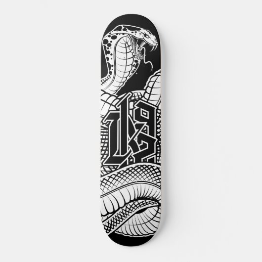 DK92 Cobra-Logo - Skateboard (Vorderseite)