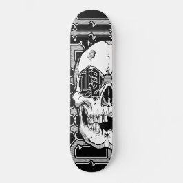 DK92 Skull - Skateboard