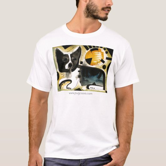 dk_2005aug8k, www.pugcasso.com T-Shirt (Vorderseite)