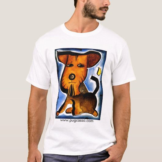 dk_2006dec23a, www.pugcasso.com T-Shirt (Vorderseite)