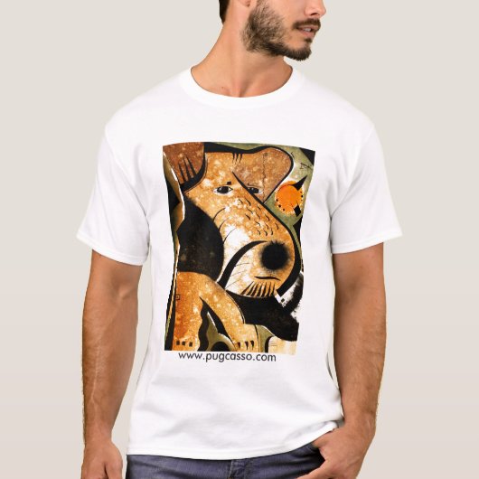 dk_2006jan12f, www.pugcasso.com T-Shirt (Vorderseite)