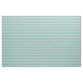 Dk Aquamarin, Dk Gray, White LG Zickzack ZigZag Sz Stoff (Yard (91,4 cm))