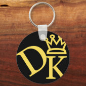 Dk Crown-Logo Schlüsselanhänger (Vorderseite)