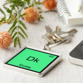 Dk - Drake Funny Chemistry Element Symbol T - Shir Schlüsselanhänger (Seite)