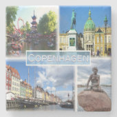 DK Kopenhagen - Tivoli Garden - Amalienborg Landkr Steinuntersetzer (Vorderseite)