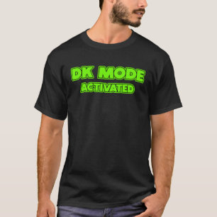 DK Mode Activated Nerd Geek Vintag Graphic T-Shirt