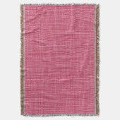 Dk Pink Imitate Denim Textur Decke (Vorderseite Vertikal)