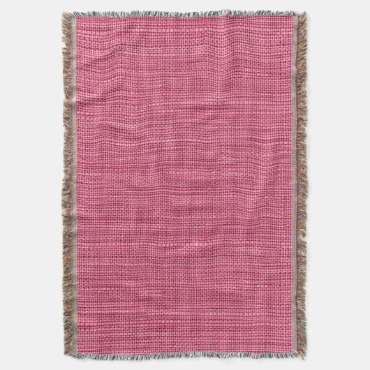 Dk Pink Imitate Denim Textur Decke (Vorderseite Vertikal)