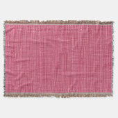 Dk Pink Imitate Denim Textur Decke (Vorderseite)