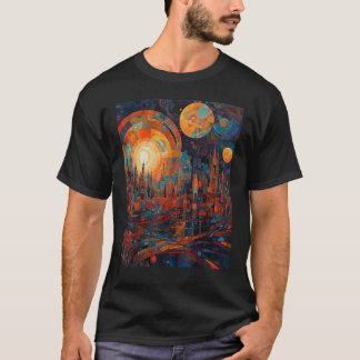 DKH138 Sci fi Graphic One for the Journey T-Shirt